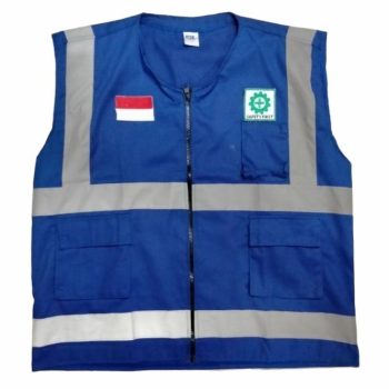Rompi Safety Drill Biru