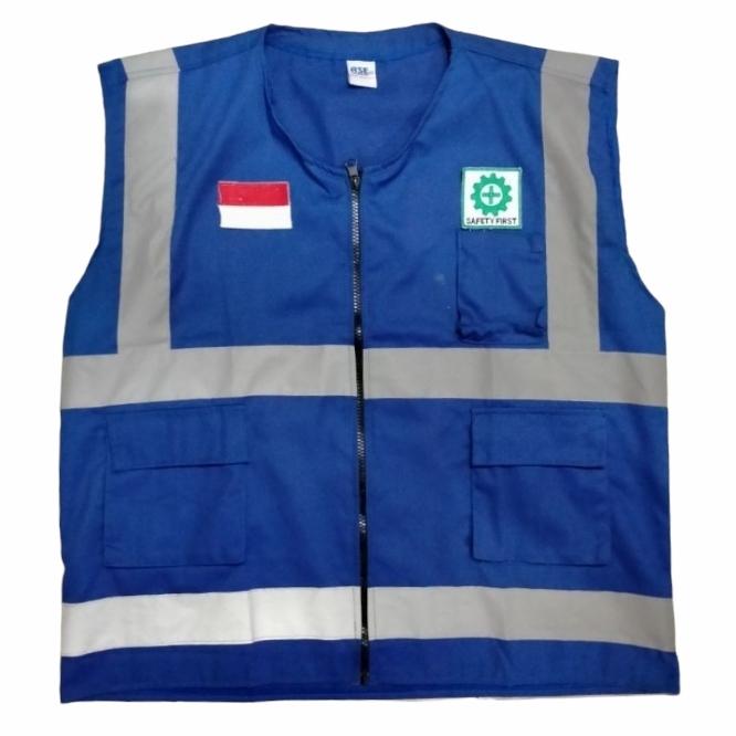 Rompi Safety Drill Biru