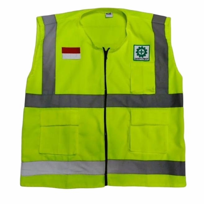 Rompi Safety Drill Hijau