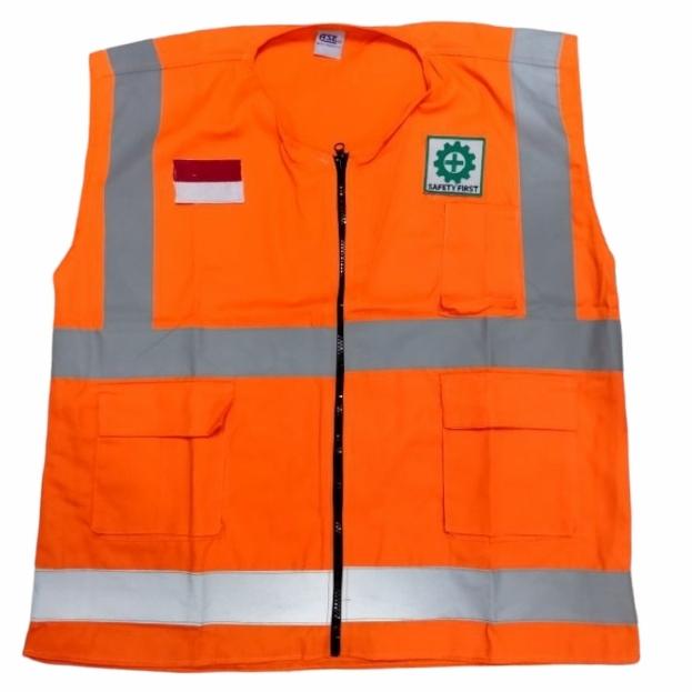 Rompi Safety Drill Orange