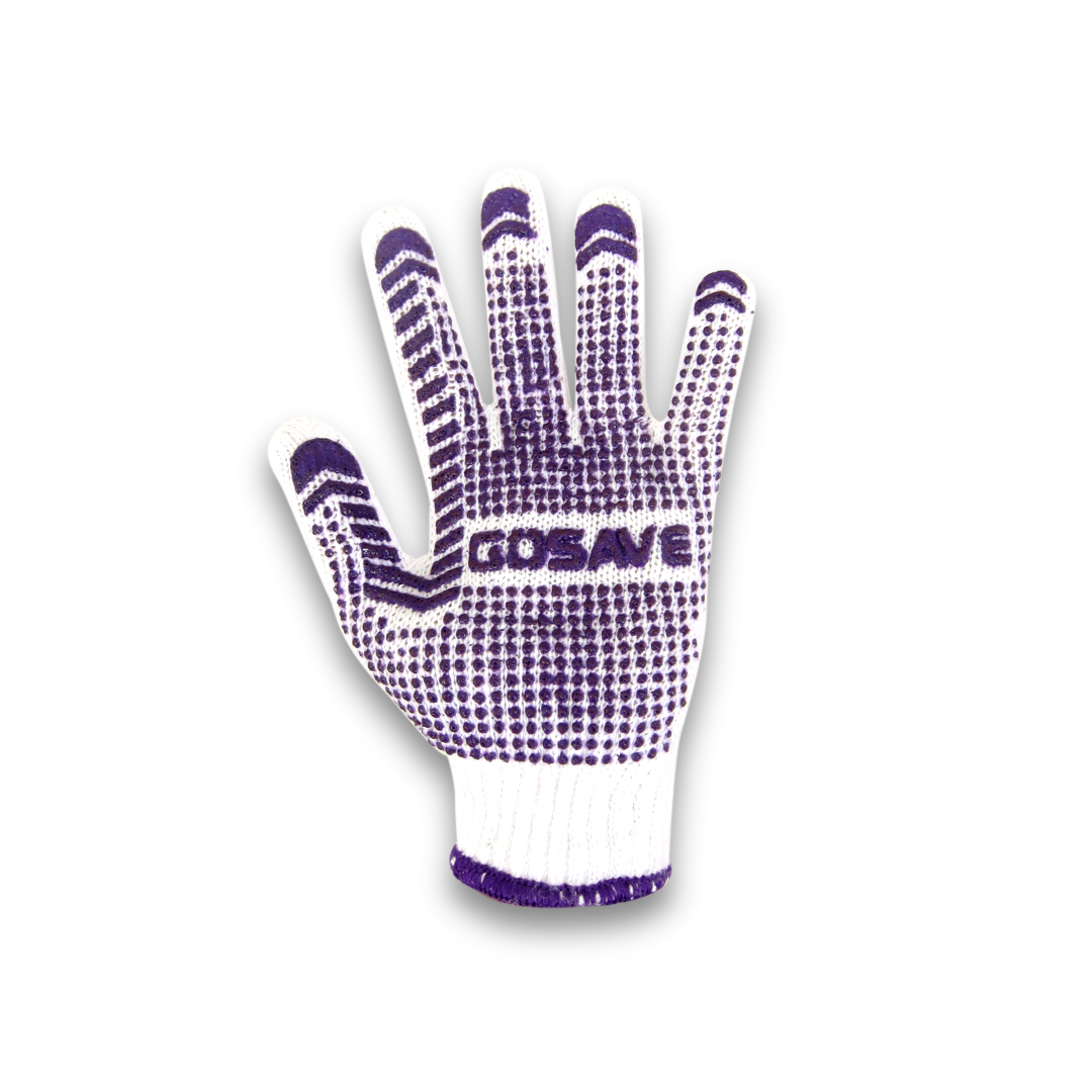 Gosave Sarung Tangan Kerja Berbintik Hitam