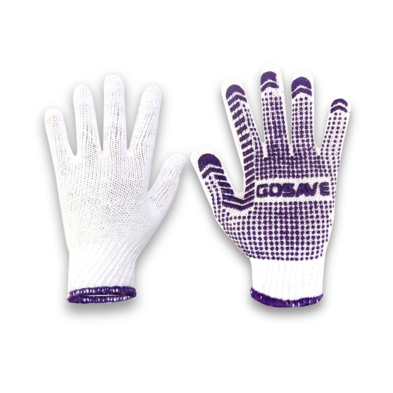 Gosave Sarung Tangan Kerja Berbintik Hitam