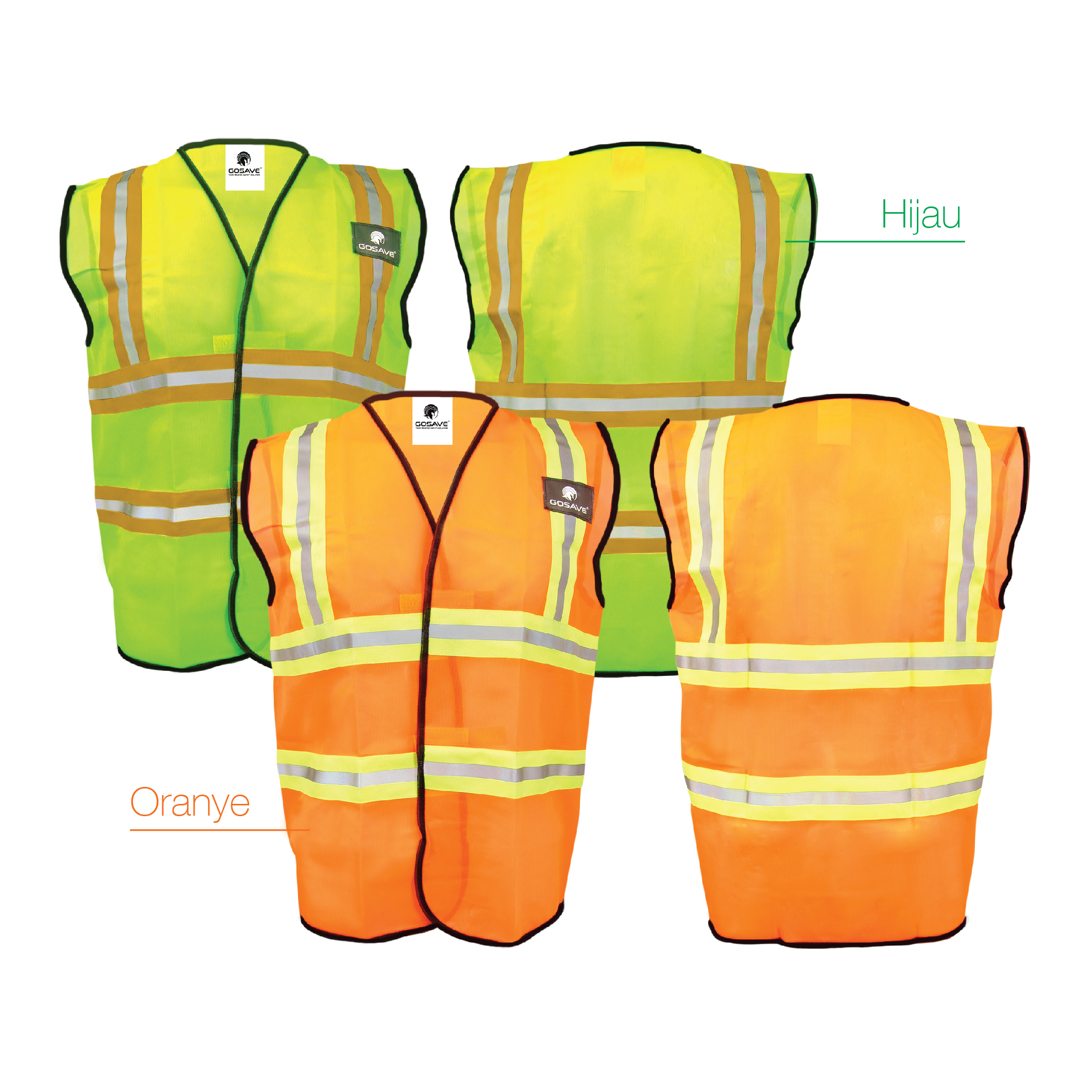 GOSAVE SAFETY VEST 4LINE COMBINATION