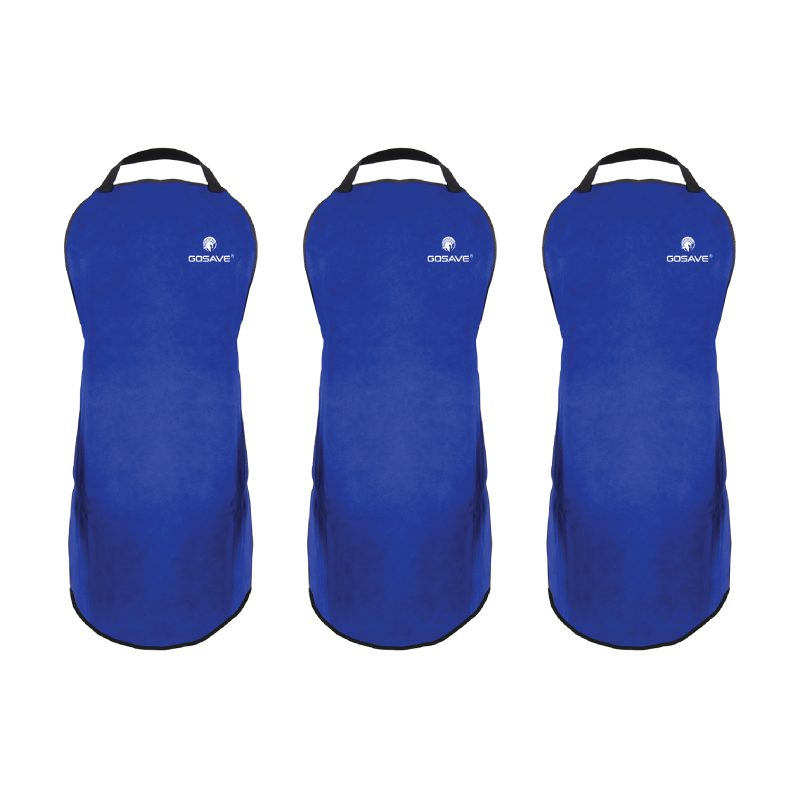GOSAVE WELDING APRON CHEST BLUE