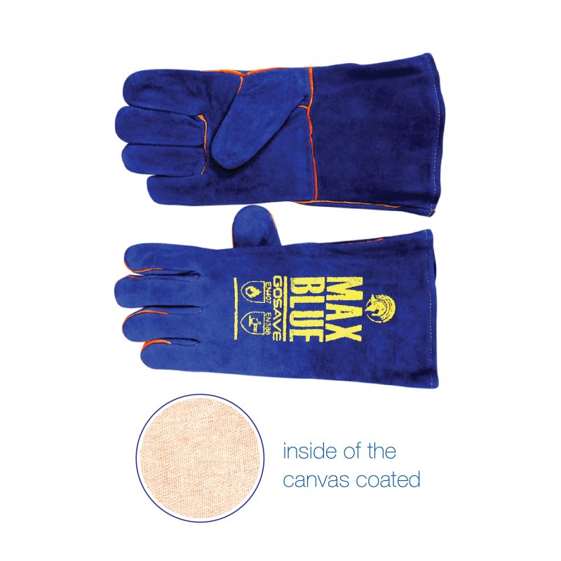 GOSAVE WELDING GLOVE MAXBLUE 14IN