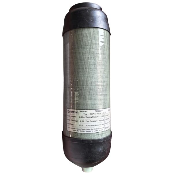 SCBA Composite Cylinder 6.8L Tabung Oksigen Pemadam Kebakaran