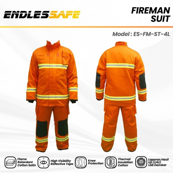 Baju Pemadam Kebakaran Fireman