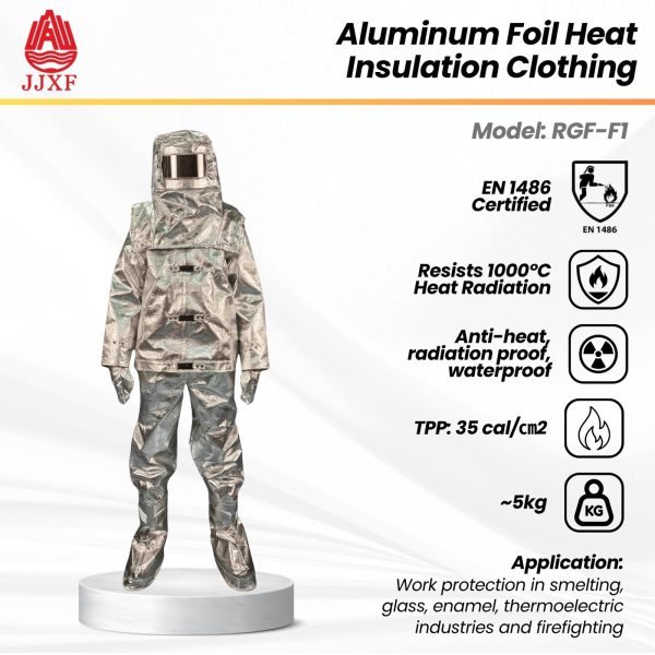 Baju Tahan Panas Aluminized JJXF RGF-F1