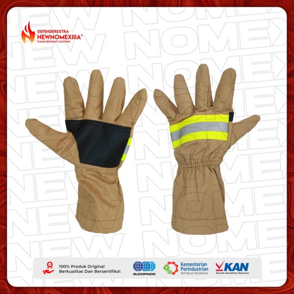 Fire Gloves Premium Anti Api New Nomex IIIA