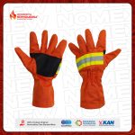 Fire Gloves Premium Anti Api New Nomex IIIA Orange