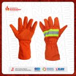 Fire Gloves Premium Anti Api New Nomex IIIA Orange