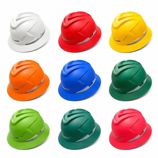 HELM SAFETY MSA FULLBRIM NEW