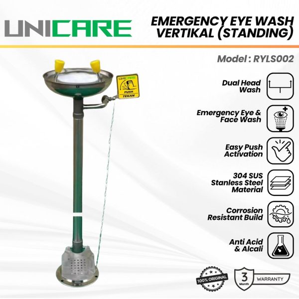 UNICARE Emergency Eye Wash Station