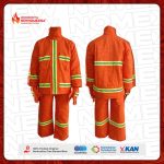 NEW NOMEX IIIA – Baju Pemadam Api Orange 100% Original Firesuit Premium Anti Api Bersertifikat Defenderextra NewNomexIIIA Flame Retardant